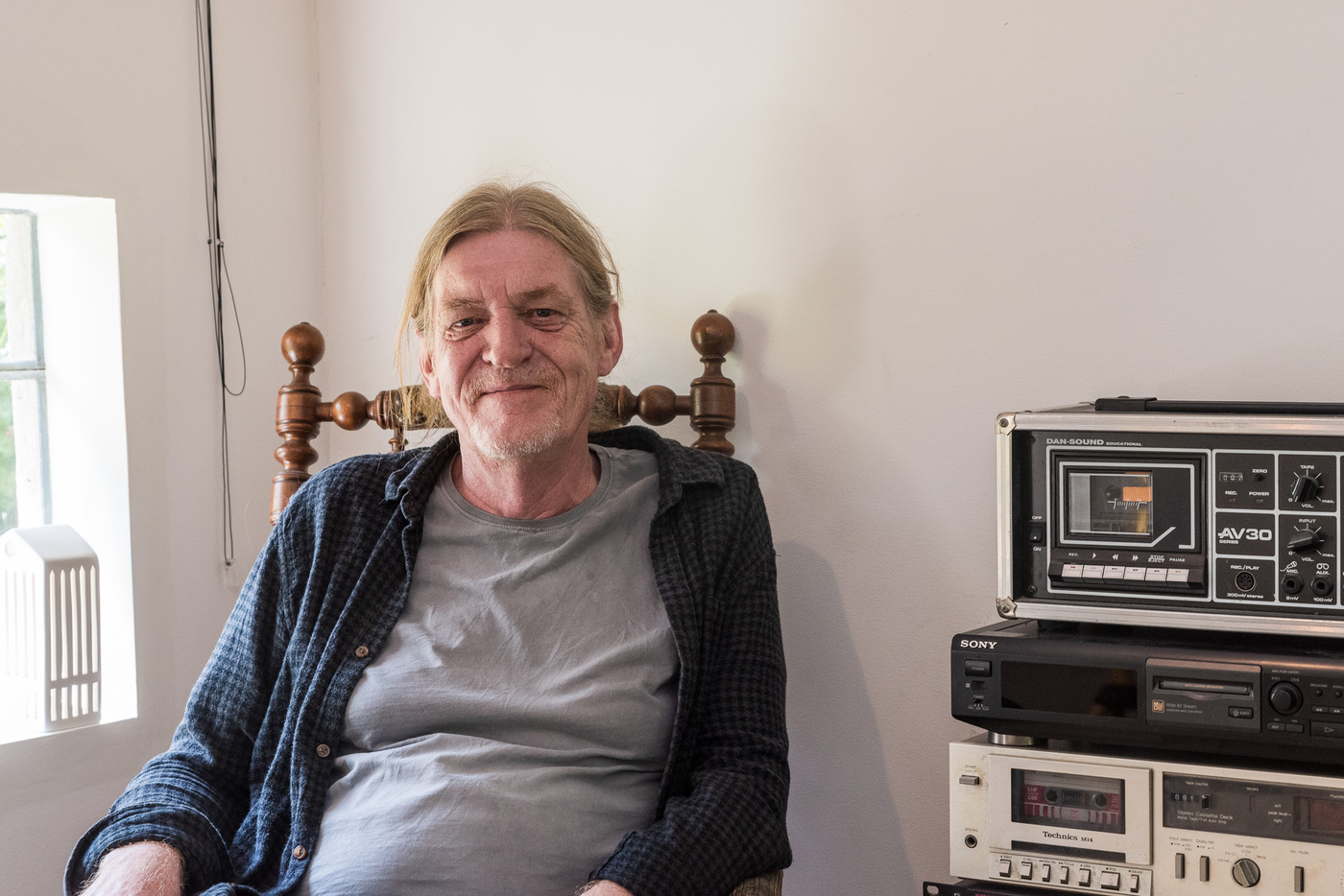 Søren har altid guitaren med