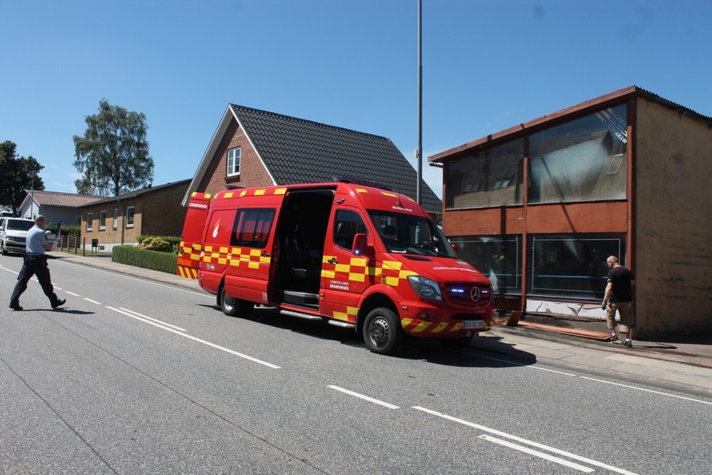 Brand villa raekkehus vestbirkve 4