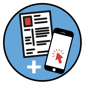 Print+digital annoncering