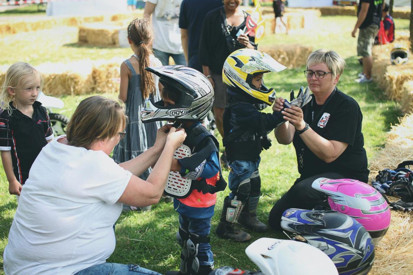 Opvarmning til Speedway Grand Prix i Horsens