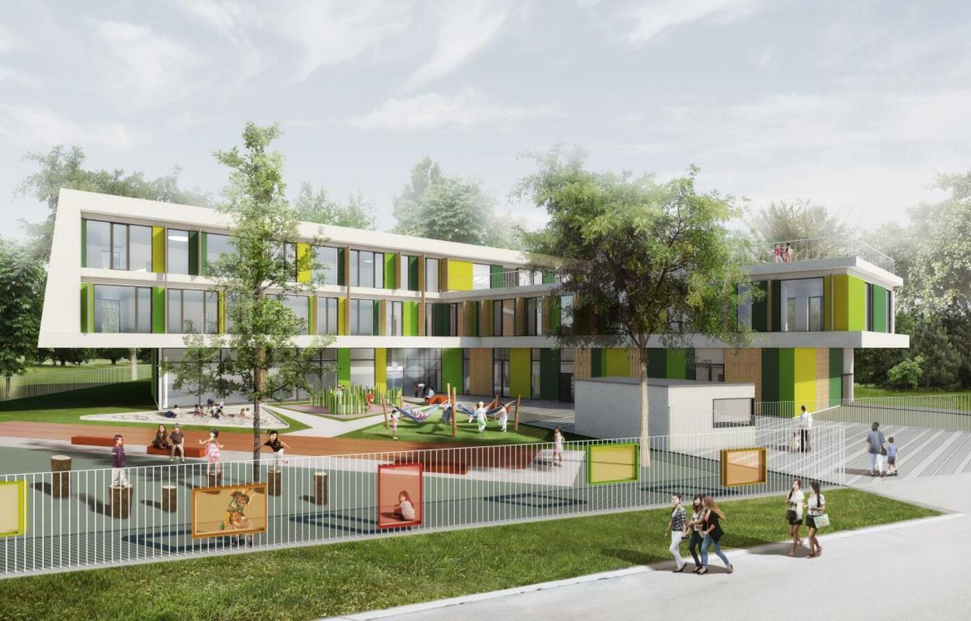 B884b4 kkindergarten exterior