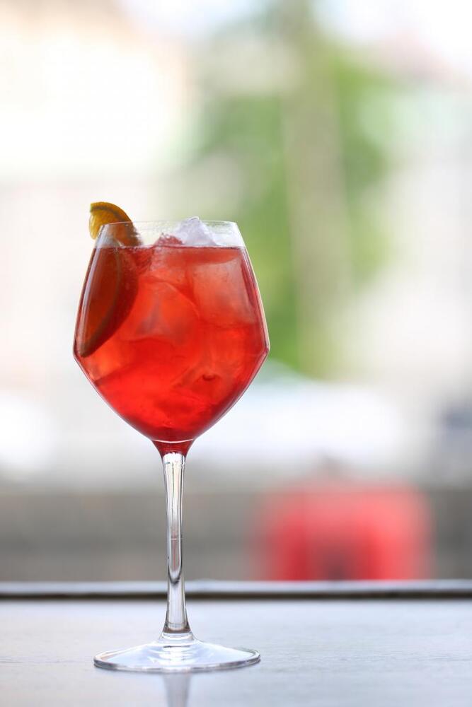 Campari spritz ude