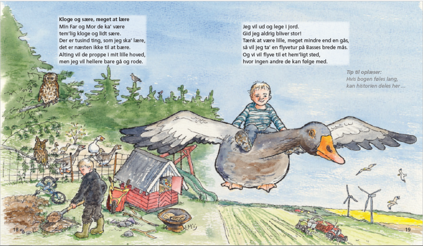Corneluis og gaasen s. 18 19 flyv gaas