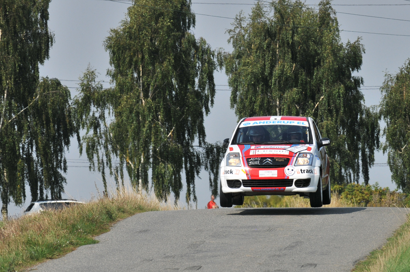68 rallybiler til start i Bygholm Landbrugsskole Mini Rally 2014