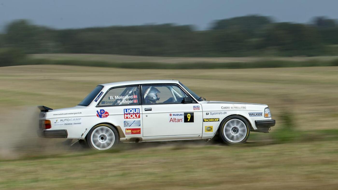 Hård arbejdsdag for Rally Team Mejer
