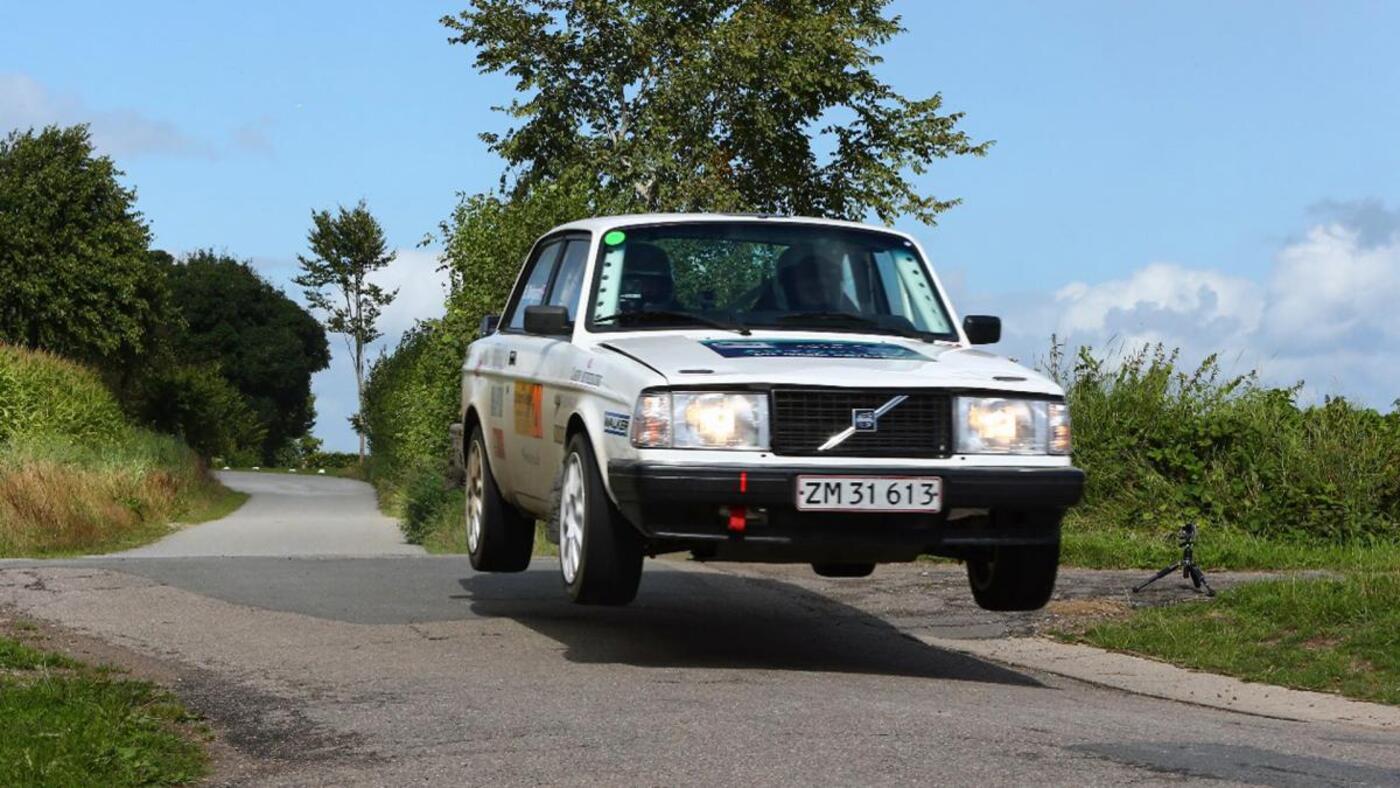 Rally Team Mejer måtte trække sig med motorhavari