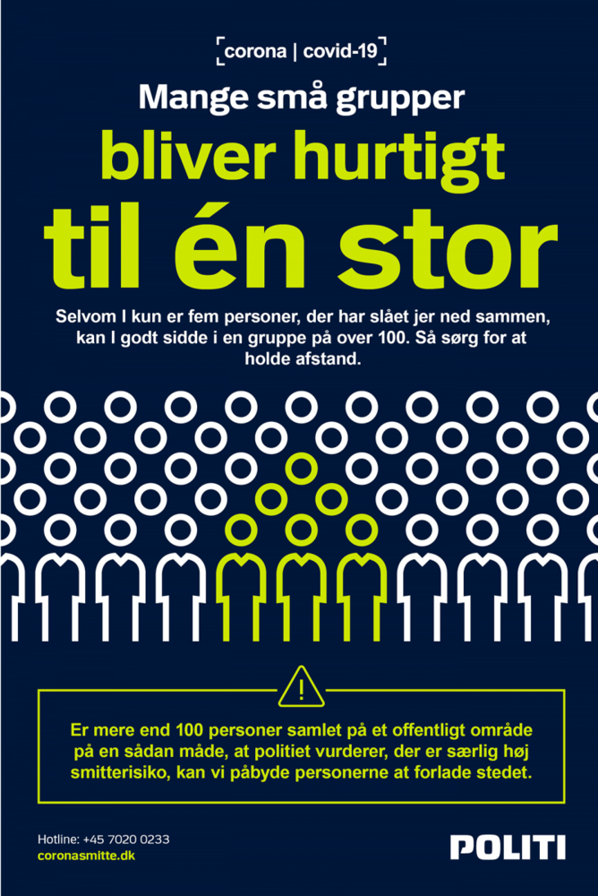 Infografik mange smaa grupper bliver hurtigt til en stor 3