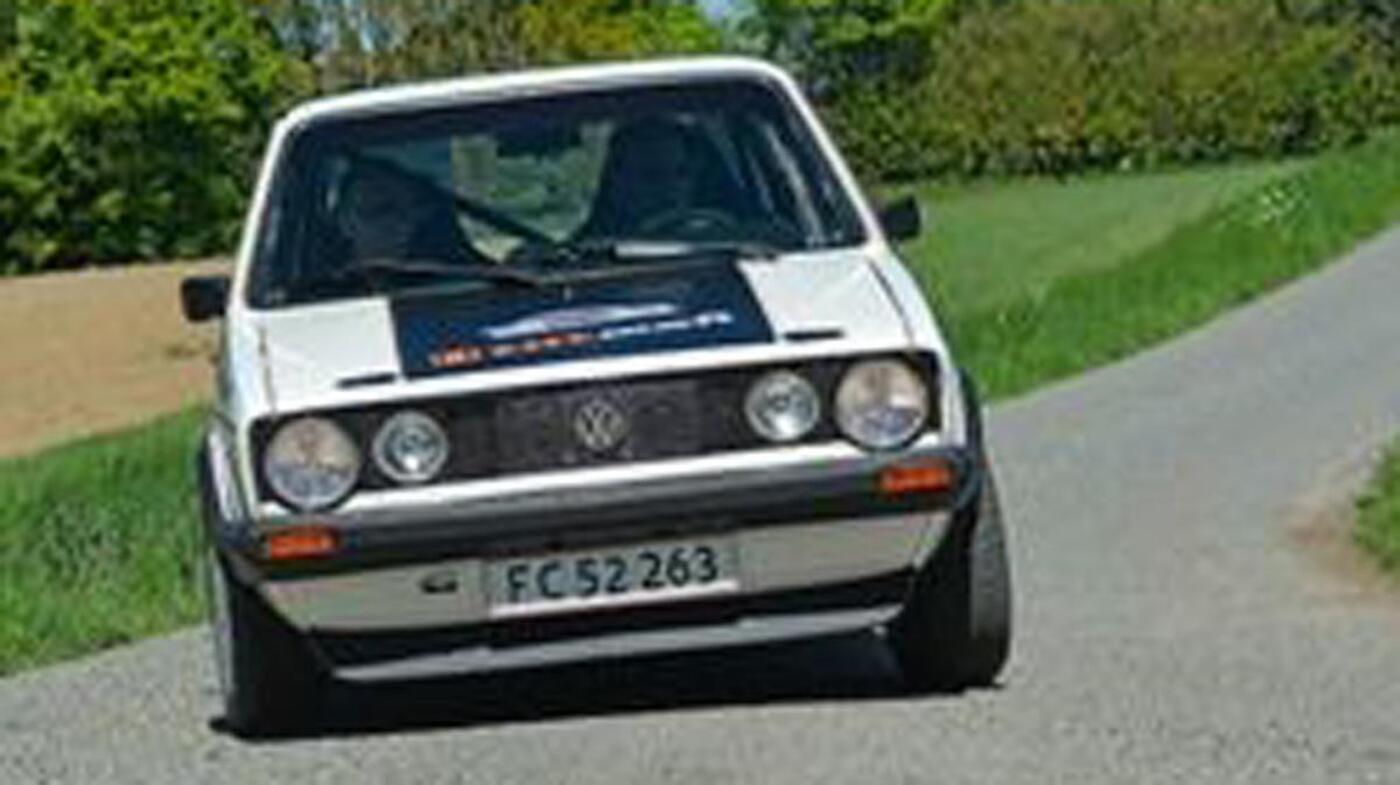 Kim kjaersgaard frandsen og jan oestergaard nielsen vw golf gti