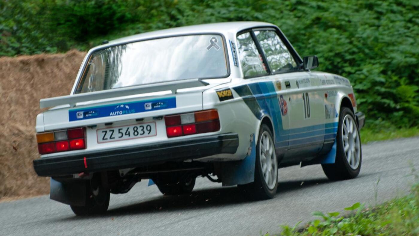 Kurt mejer fik desvaerre problemer med koblingen allerede i andet heat i munkebjerg hillclimb og maatte tage til takke med en placeri