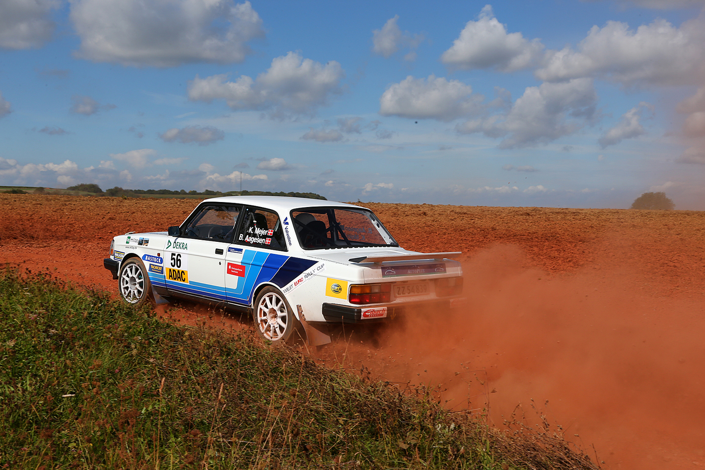Kurt mejer og bent aagesen i litermont rally 2014