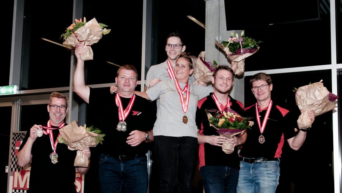 Nielsen og Brodersen sluttede med tre sølvmedaljer