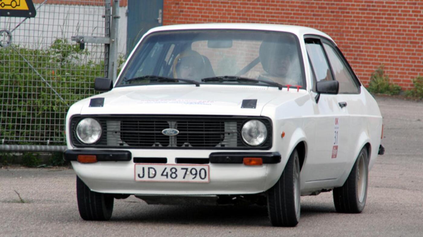 Michael kristiansen og michael andersn i ford escort mkii