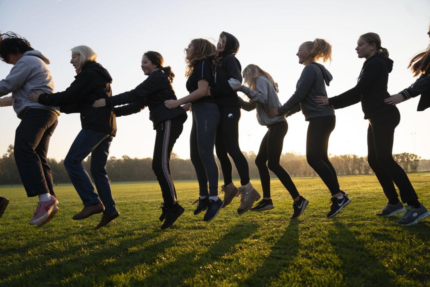 Motionsdag i ishoej 2018 foto johnny wichmann dansk skoleidraet