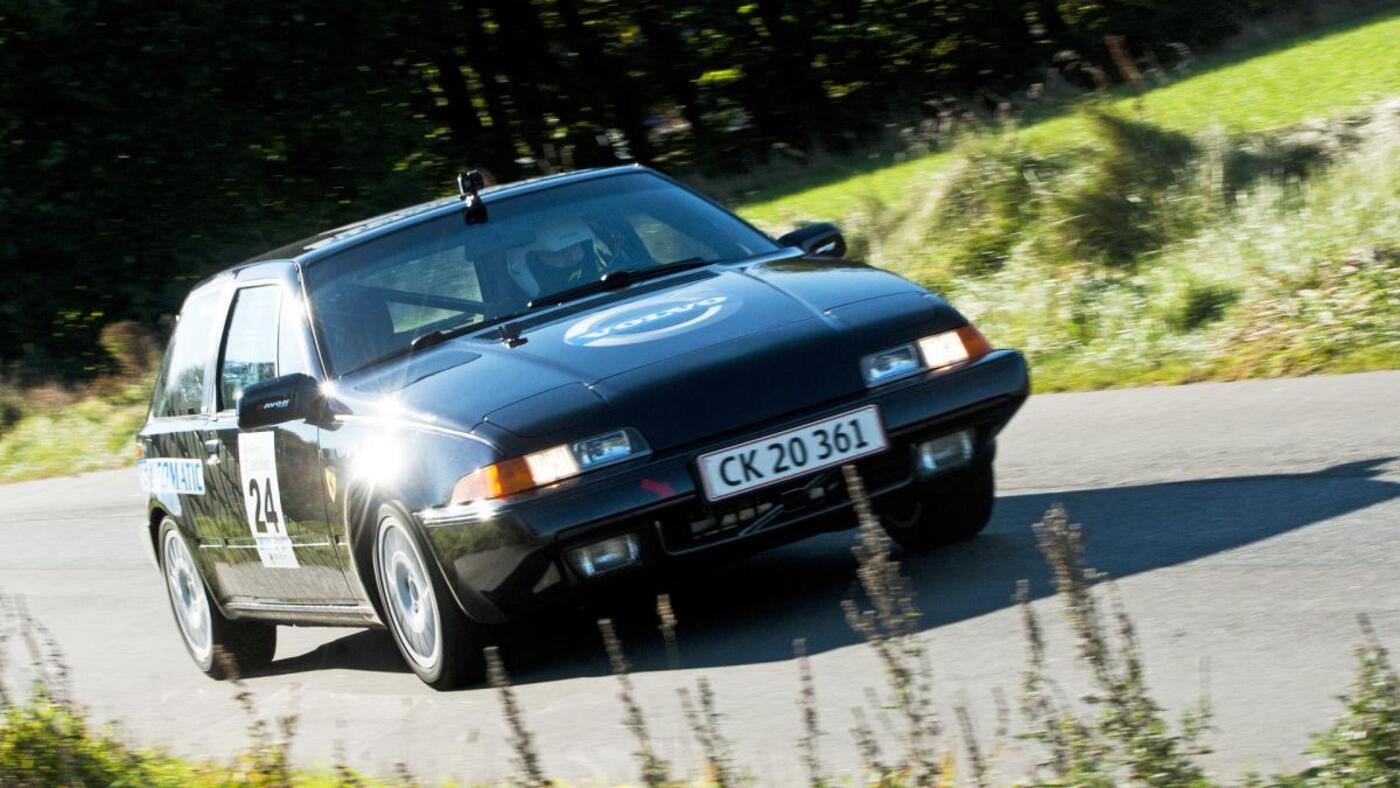 Rene mejer kom flot i maal med en klassesejr i landbobanken hillclimb ved herning