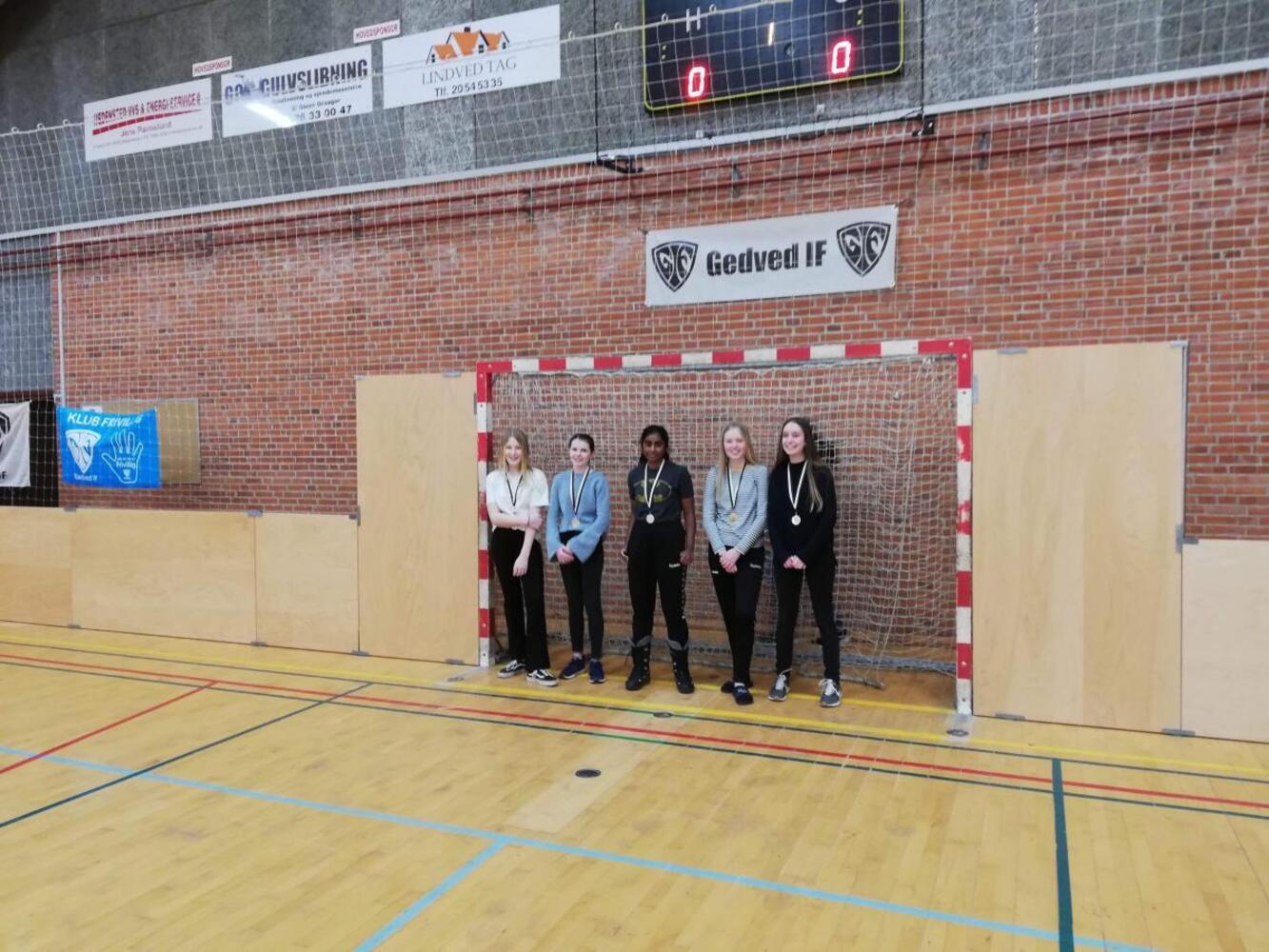 U15 piger gedved