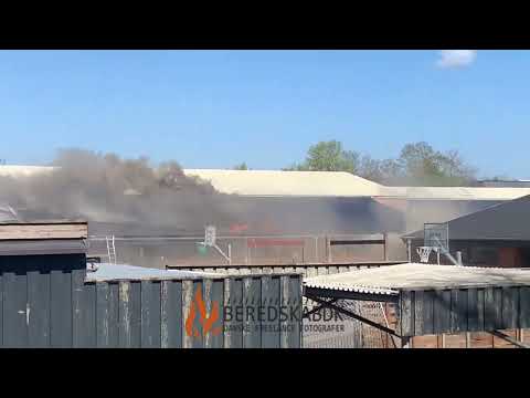 Preview image for the video "Brand på Gedved skole".