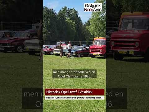 Preview image for the video "Pinsetræf samlede Opel-folk i Vestbirk".
