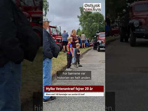 Preview image for the video "20 år med Veterantræf i Hylke".