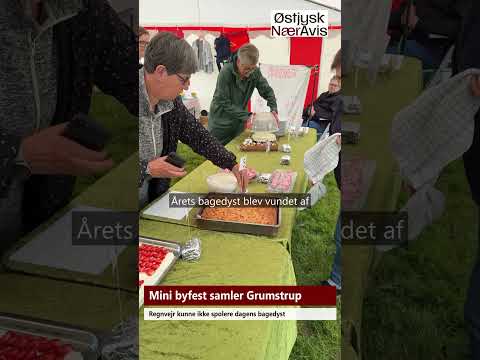 Preview image for the video "Bagedyst blev dagens hit i Grumstrup".