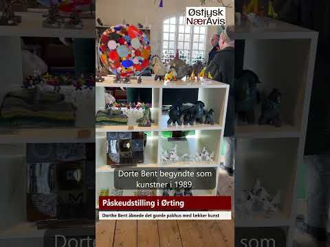 Preview image for the video "Udstilling hos Dorthe Bent samlede gæster".