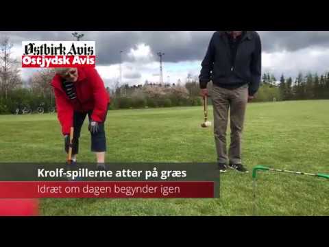 Preview image for the video "Endelig kom krolf-spillerne på græs".