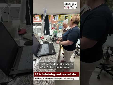 Preview image for the video "Brædstrup &amp; Tørring Tandteknik 20 år".