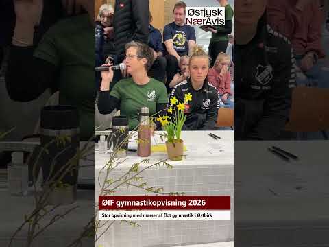 Preview image for the video "Gymnastikfest trak hundredvis til Østbirkhallen".