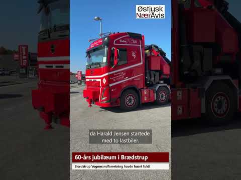 Preview image for the video "Brædstrup Vognmandsforretning 60 års jubilæum".