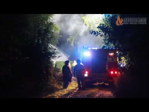 Preview image for the video "19/09-22 Bygningsbrand gård på Gammelmarksvej, 8762 Flemming".