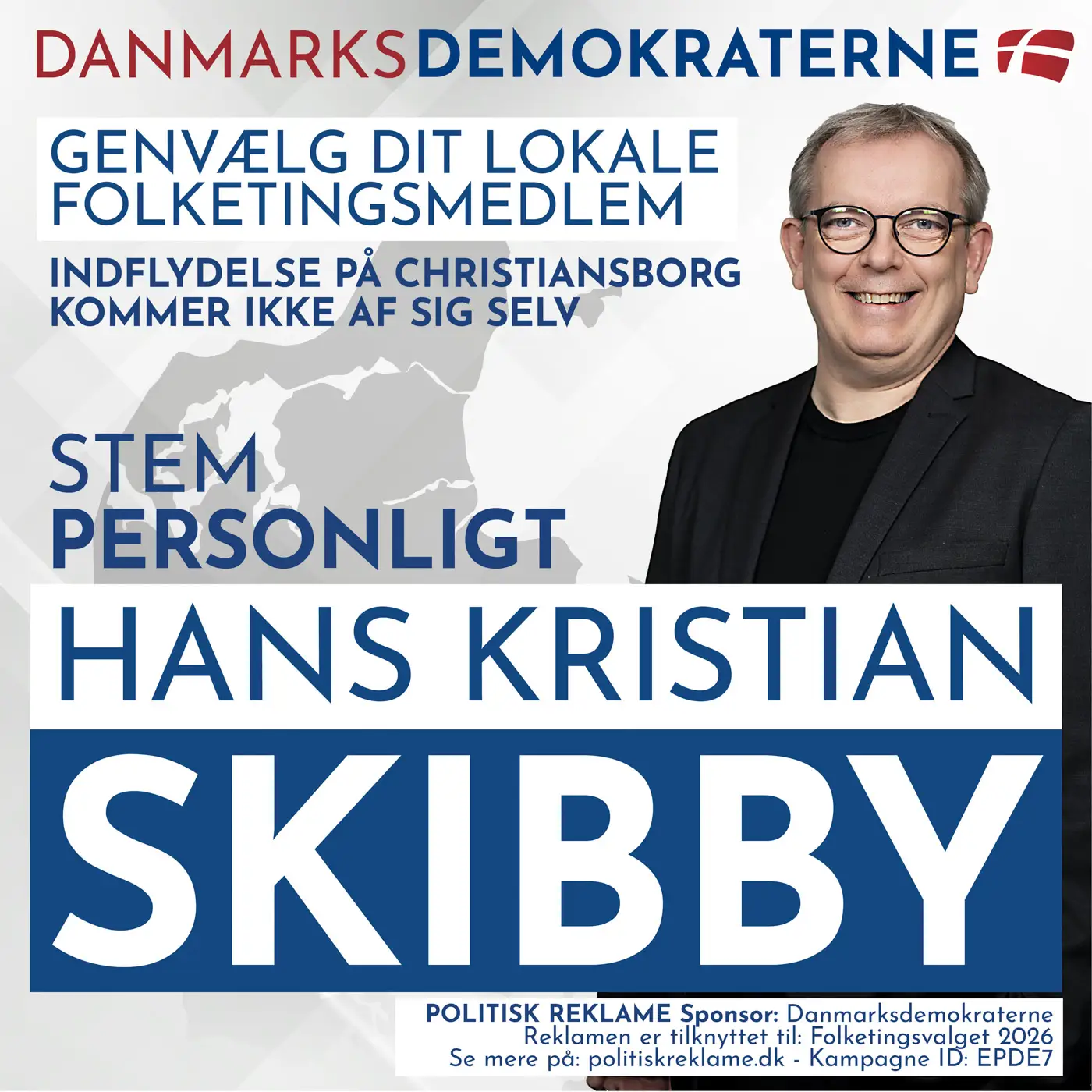 Hans Kristian Skibby https://politiskreklame.dk/da/EPDE7