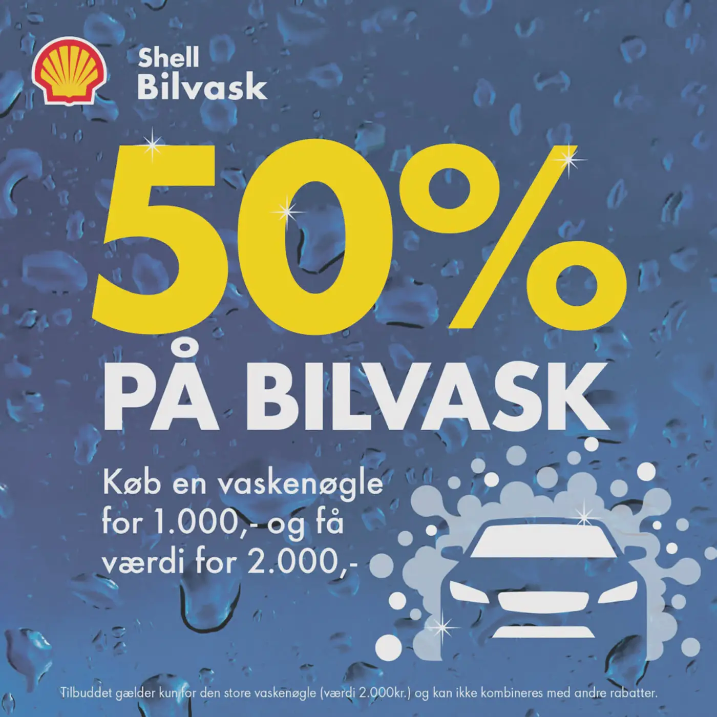 Shell bilvask