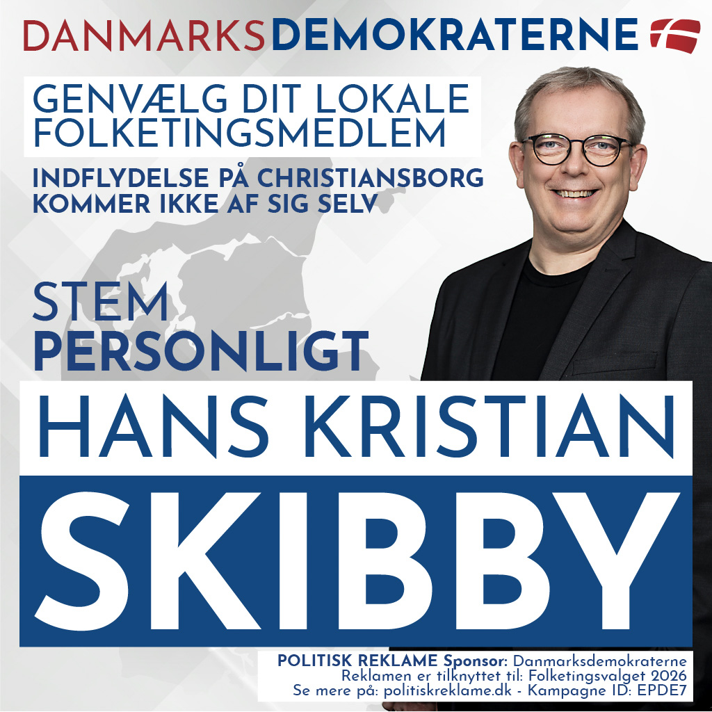 Hans Kristian Skibby https://politiskreklame.dk/da/EPDE7