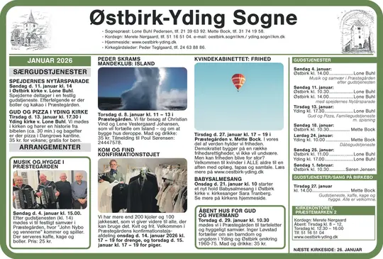 Kirkeside fra Østbirk-Yding sogn