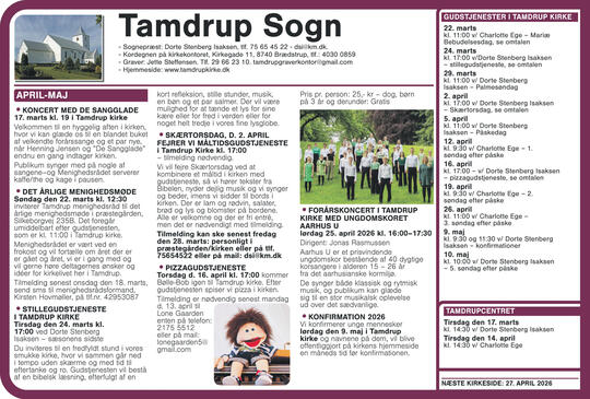 Kirkeside Tamdrup Sogn