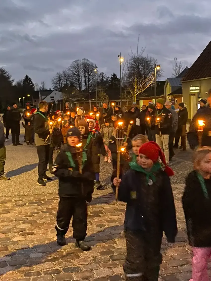 Julelys i hovedgård