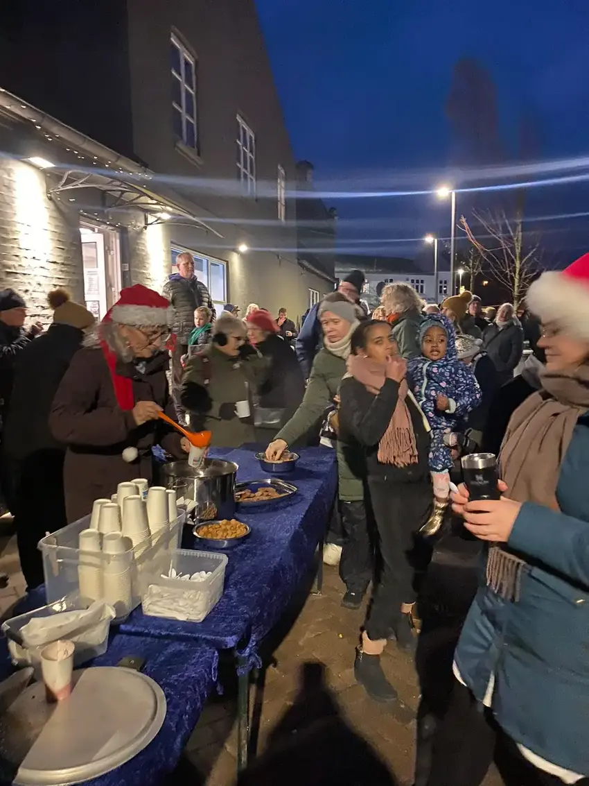 Julelys i  Hovedgård