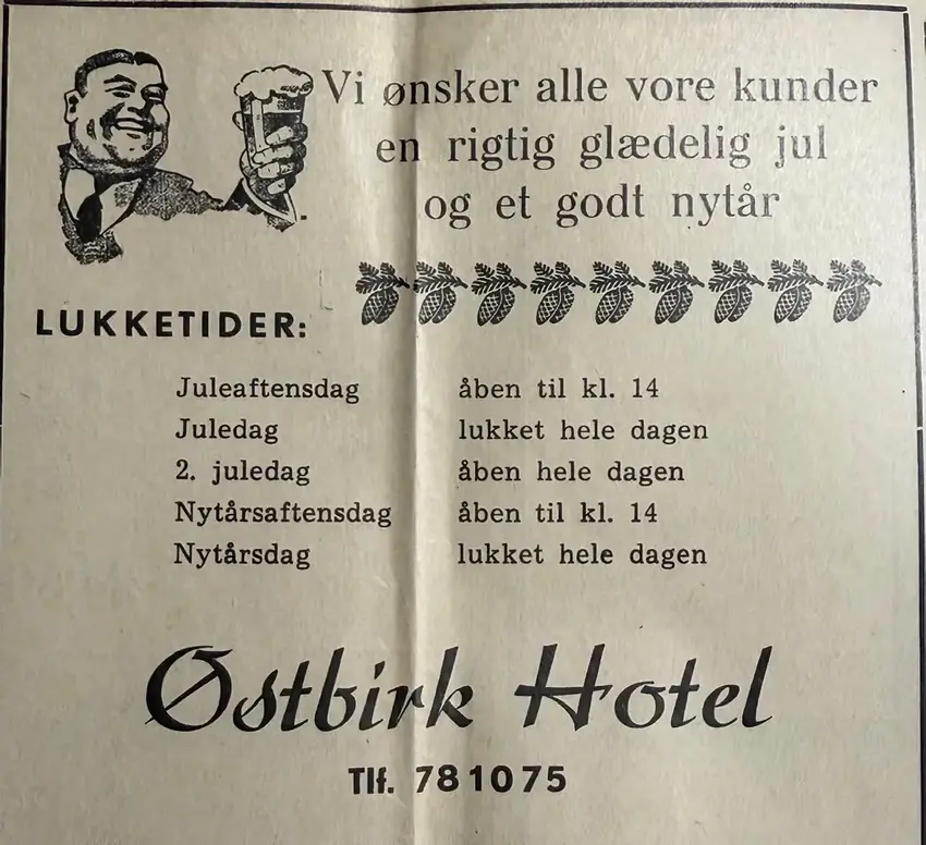 Østbirk Hotel 1975
