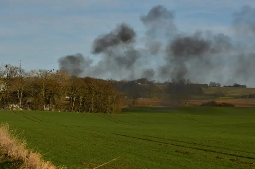 112 Bilbrand ved Sattrup