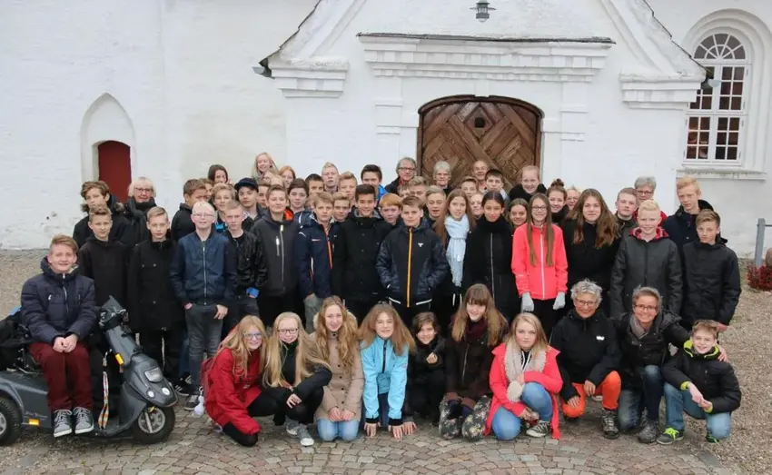 Pilgrimsvandring med konfirmander