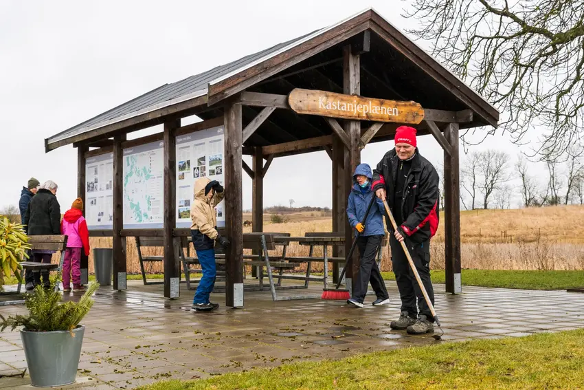 Underup smukkeseres til foråret