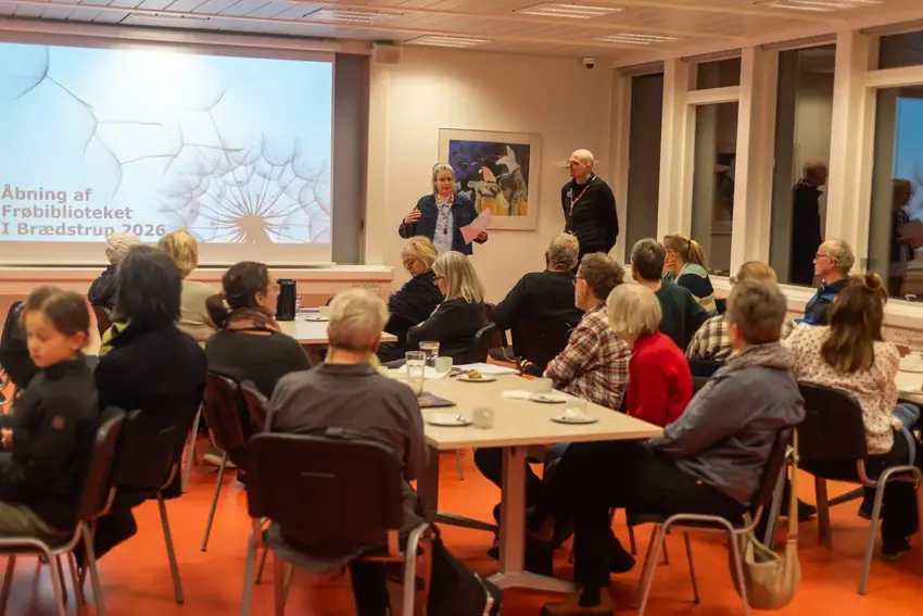 Foredrag på Brædstrup Bibliotek