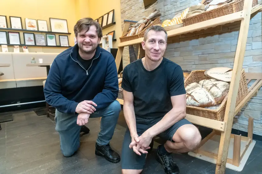 Kok Jesper Stobberup  og Bagermester Henrik Kjær