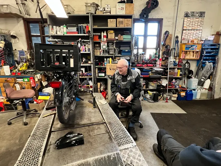 Cykel Bent Sørensen i Østbirk