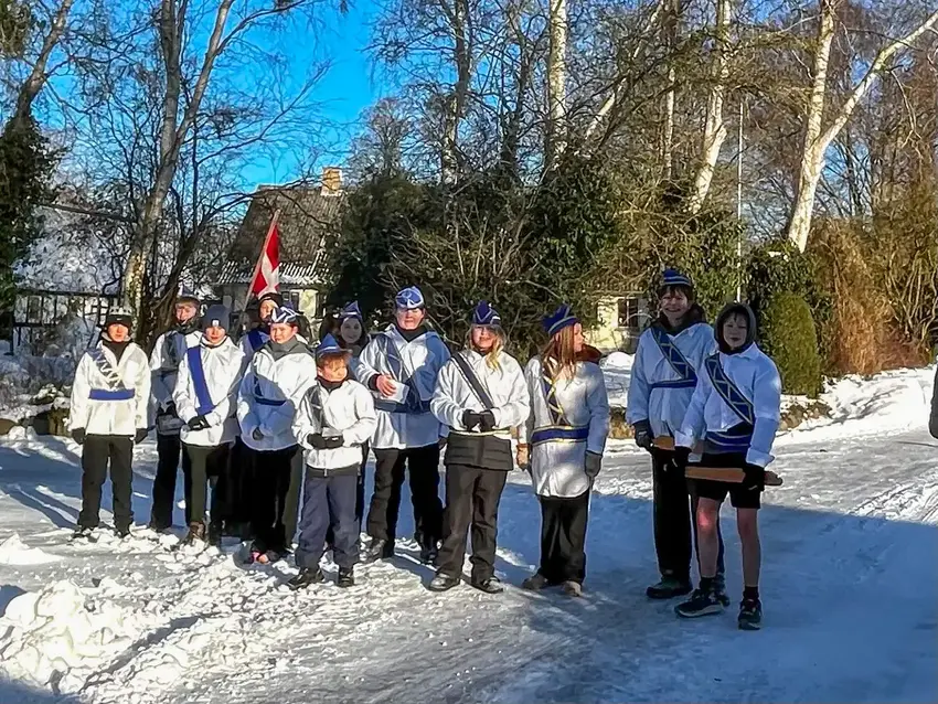 Fastelavnssoldater i  Søvind