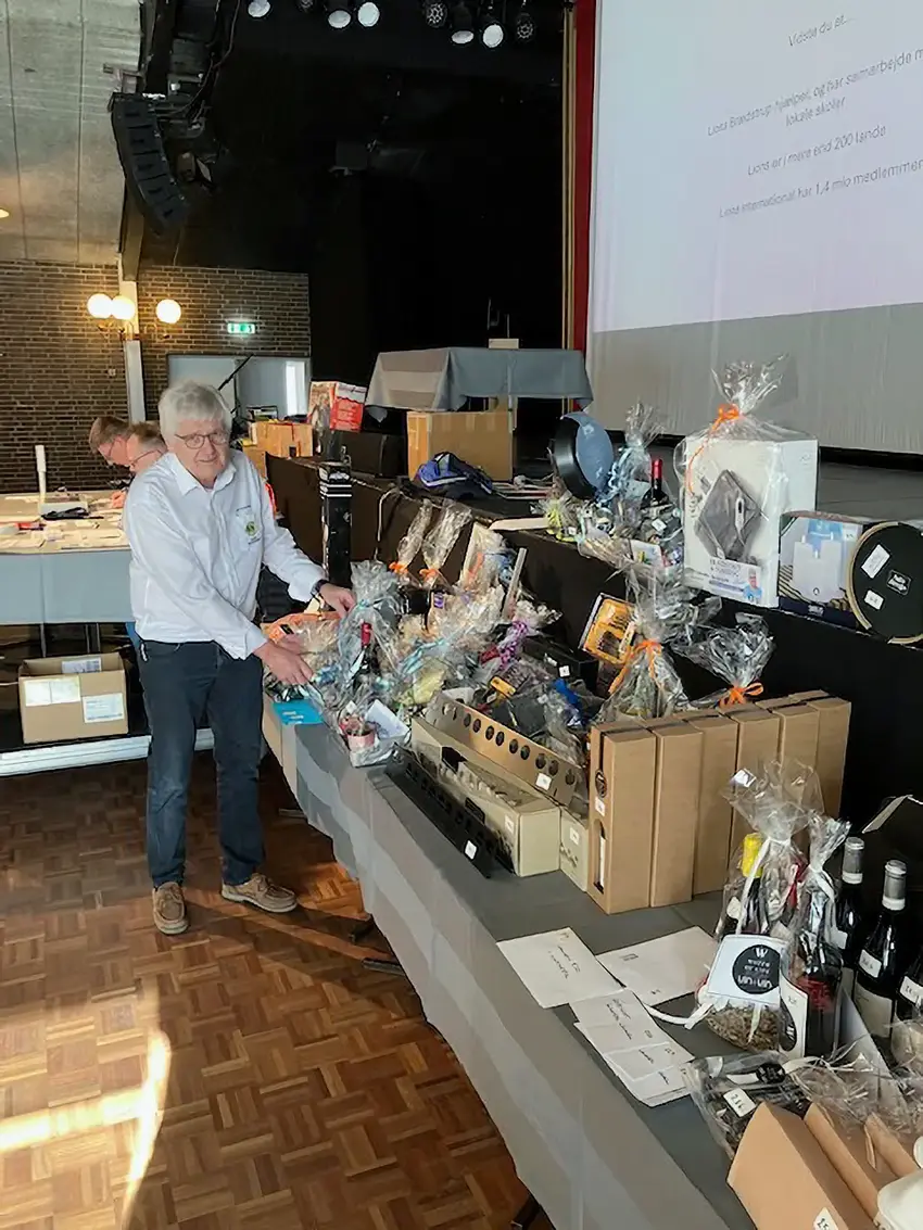 Lions banko på Pejsegården i Brædstrup