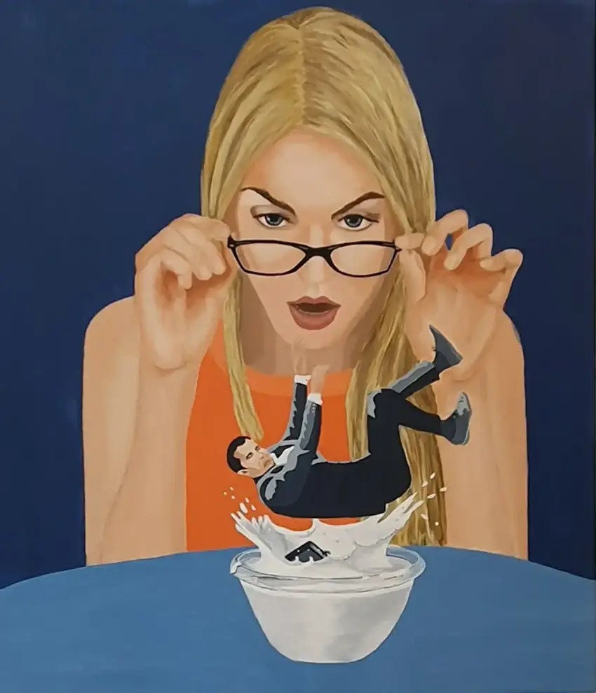 Maleri af Kirsten Linde