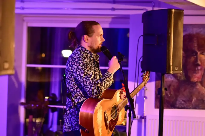 Jens Varmløse på Det Gamle Mejeri i Brædstrup