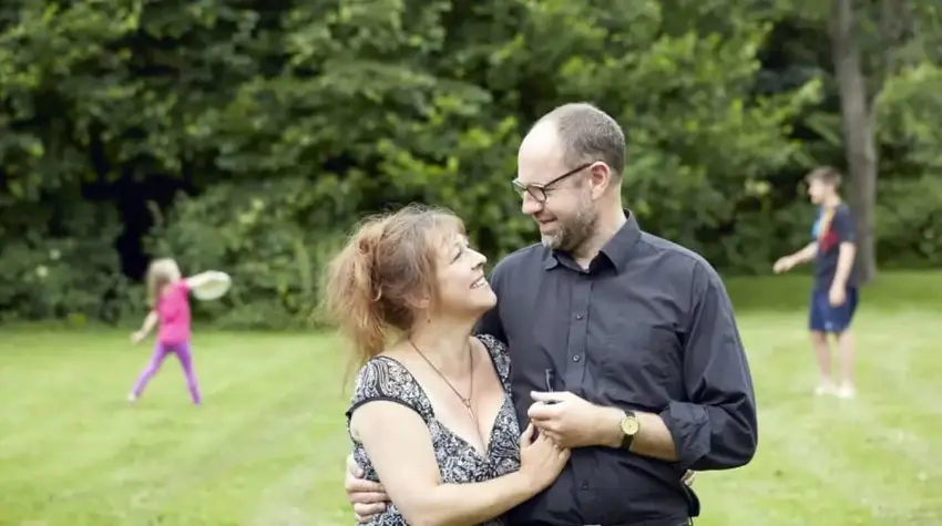 Benedikte Baggesgaard og Jacob Køhn Andersen danser