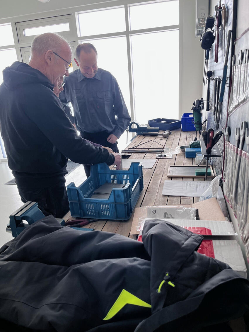 Metalværksted på Egebakken