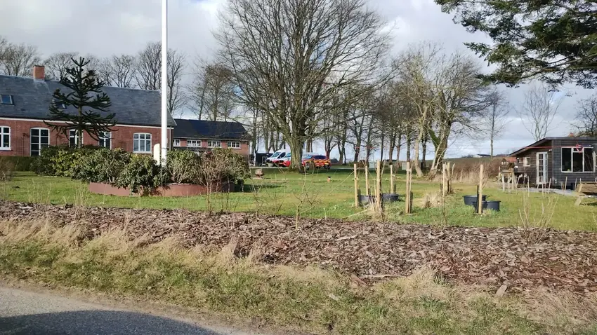 brand i fyrrum ses bagfra